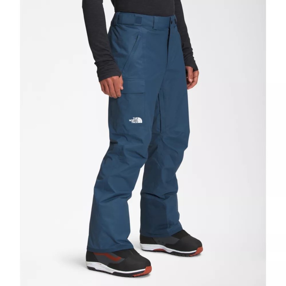 شادي أزرق وجه الشمال بنطلون حريمي للرجال