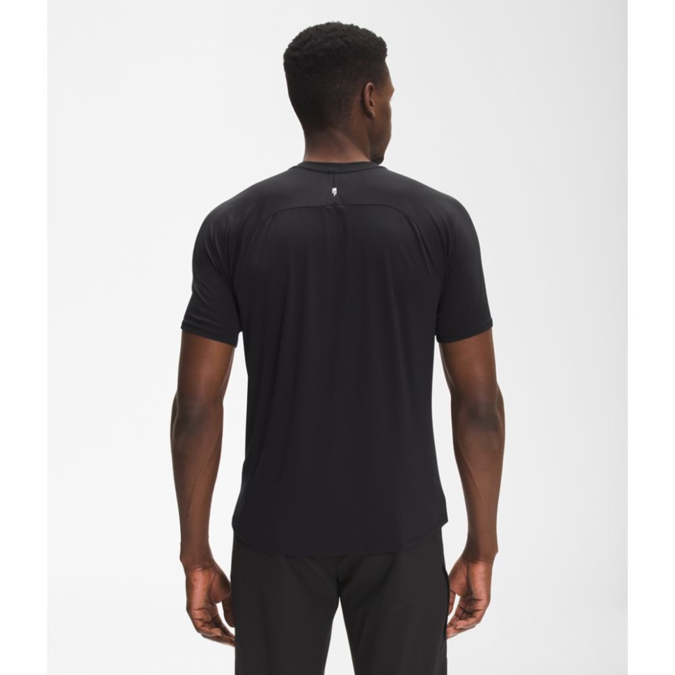 الشمال يواجه الرجال السود كبيرة طاقم قصير الأكمام الصنوبر