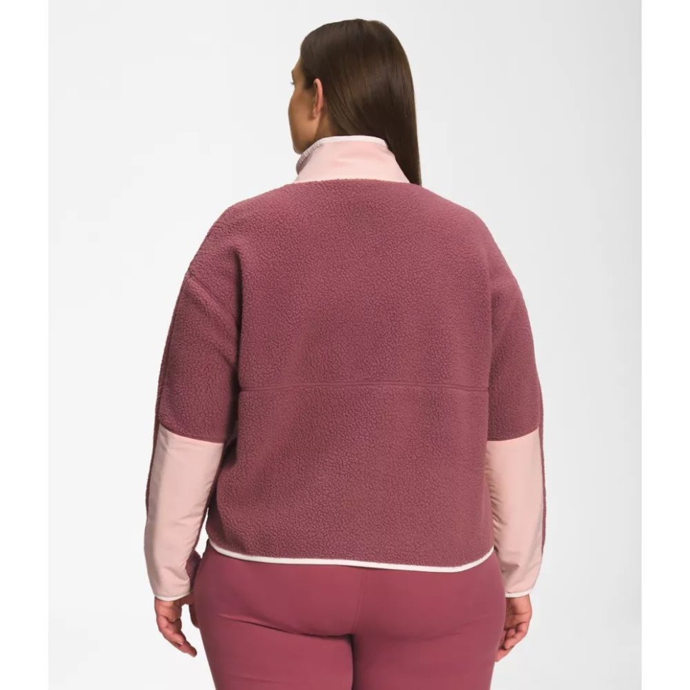 المرأة الزنجبيل الوجه الشمالي بالإضافة إلى سترة الصوف كراجمونت