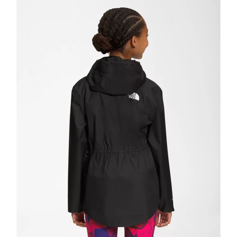 الشمال وجه بنات انتورا جاكيت مطر اسود