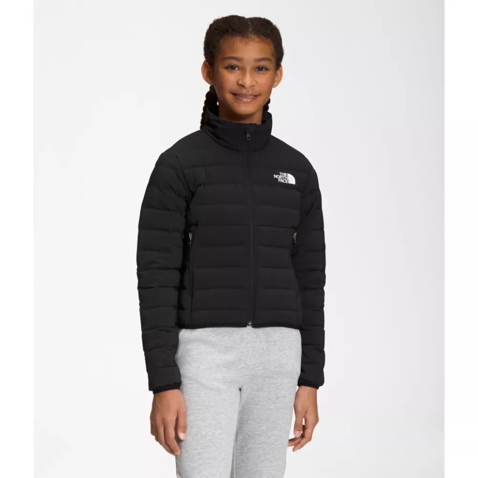 الفتيات الوجه الشمالي بيلفيو تمتد أسفل سترة سوداء