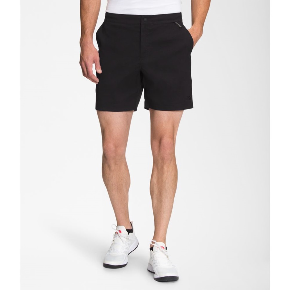 الرجال من الطبقة الخامسة يواجهون الشمال يفعلون كل شيء شورت أسود