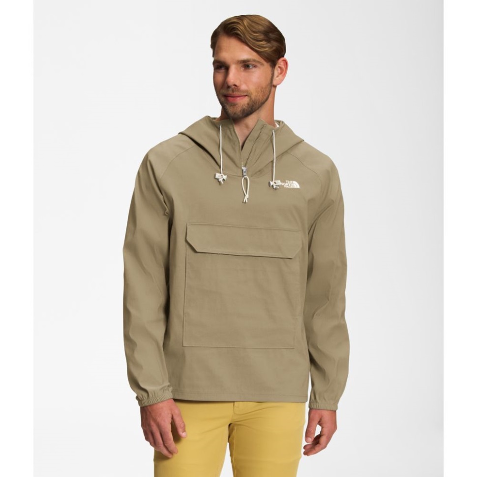 ذا نورث فيس للرجال من الدرجة الخامسة بلوفر قطني طويل بيج