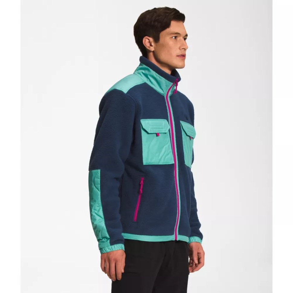 الرجال الوجه الشمالي القوس الملكي الكامل البريدي سترة قمة البحرية