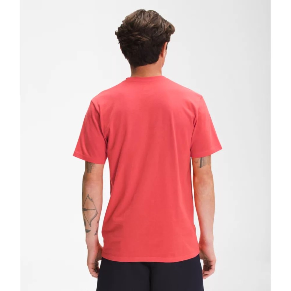 الوجه الشمالي الرجال قصيرة الأكمام نصف قبة قمزة الأفق الأحمر