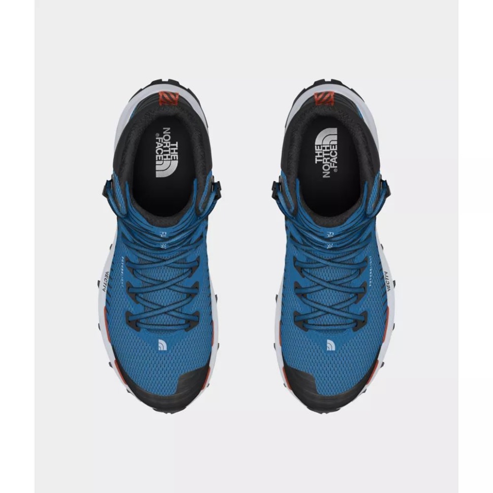 The North Face Men Vectiv Fastpack Mid حذاء طويل فاتح أزرق بانف