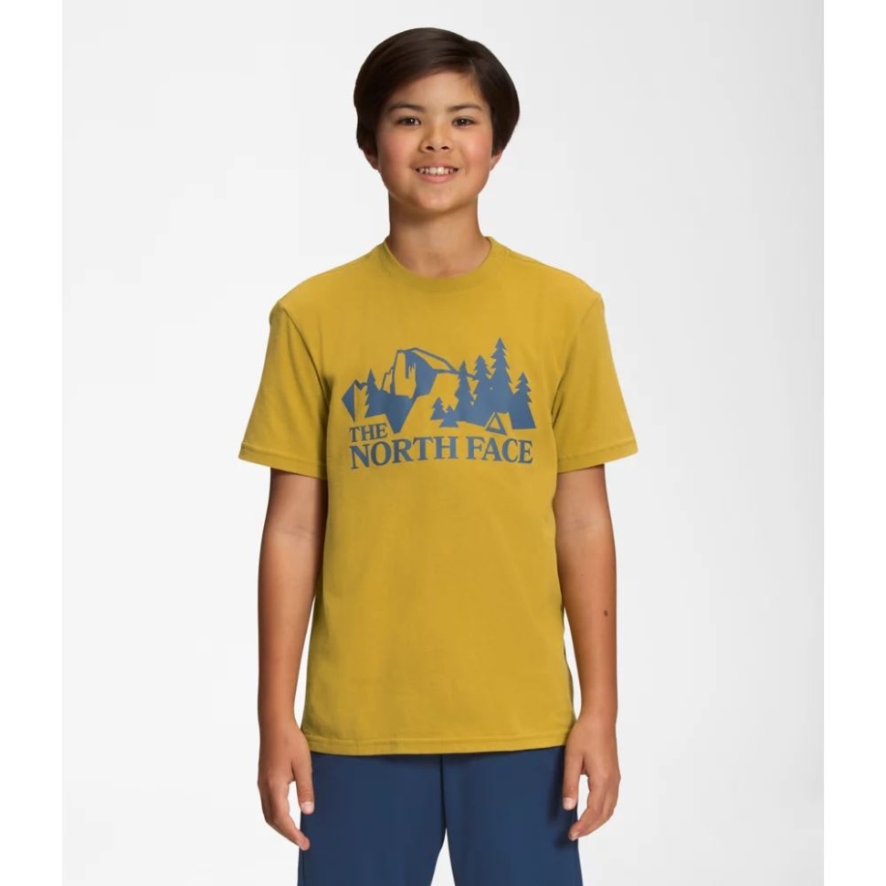 تي شيرت للأولاد من ذا نورث فيس برسومات بأكمام قصيرة