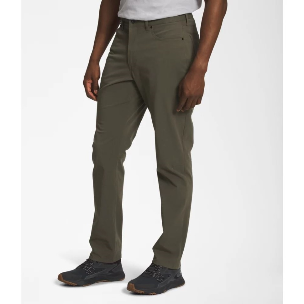 الشمال الوجه الجديد رمادي داكن الرجال الحقل 5 سروال جيب