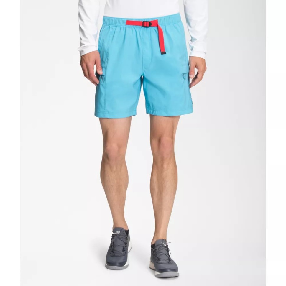 The North Face شورت نورس أزرق رجالي كلاس الخامس بحزام