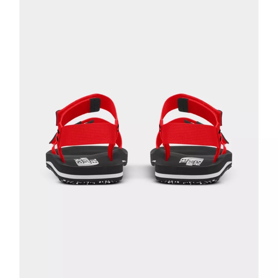 وجه الشمال صندل سكينا أحمر أسود للرجال