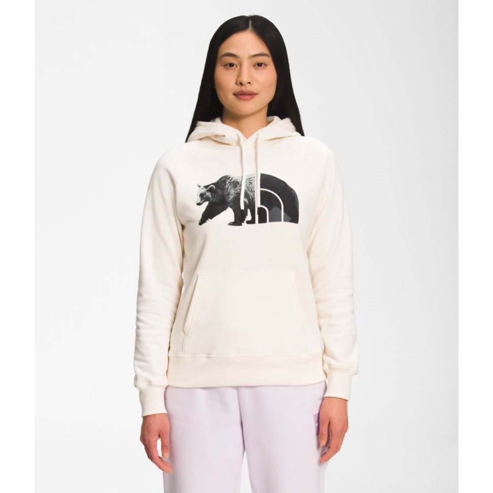 هوديي تي إن إف للنساء أبيض وأسود من ذا نورث فيس