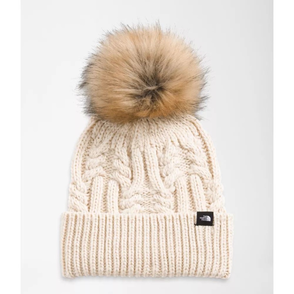 قبعة أطفال بيضاء من الشمال للوجه ، قبعة صغيرة من الفرو الضخم