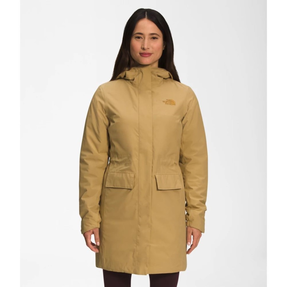 المرأة الشمالية سيتي بريز معزول سترة تان