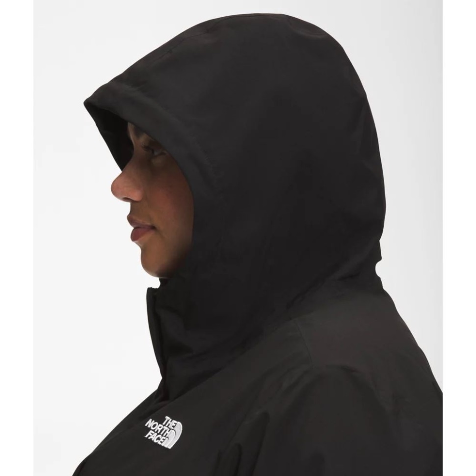 The North Face Women Plus City Breeze Rain Parka Ii أسود