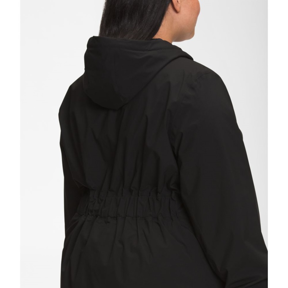 The North Face Women Plus City Breeze Rain Parka Ii أسود
