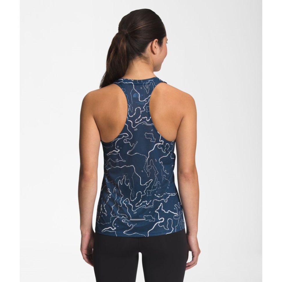 طبعت المرأة الوجه الشمالي دبابة الوادي الأزرق Sunriser