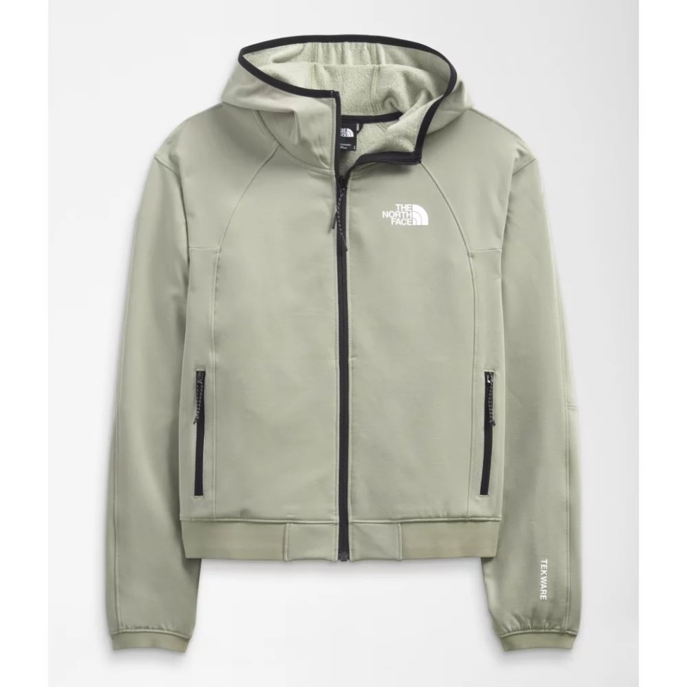 The North Face Women Tekware Full Zip هوديي شاي أخضر