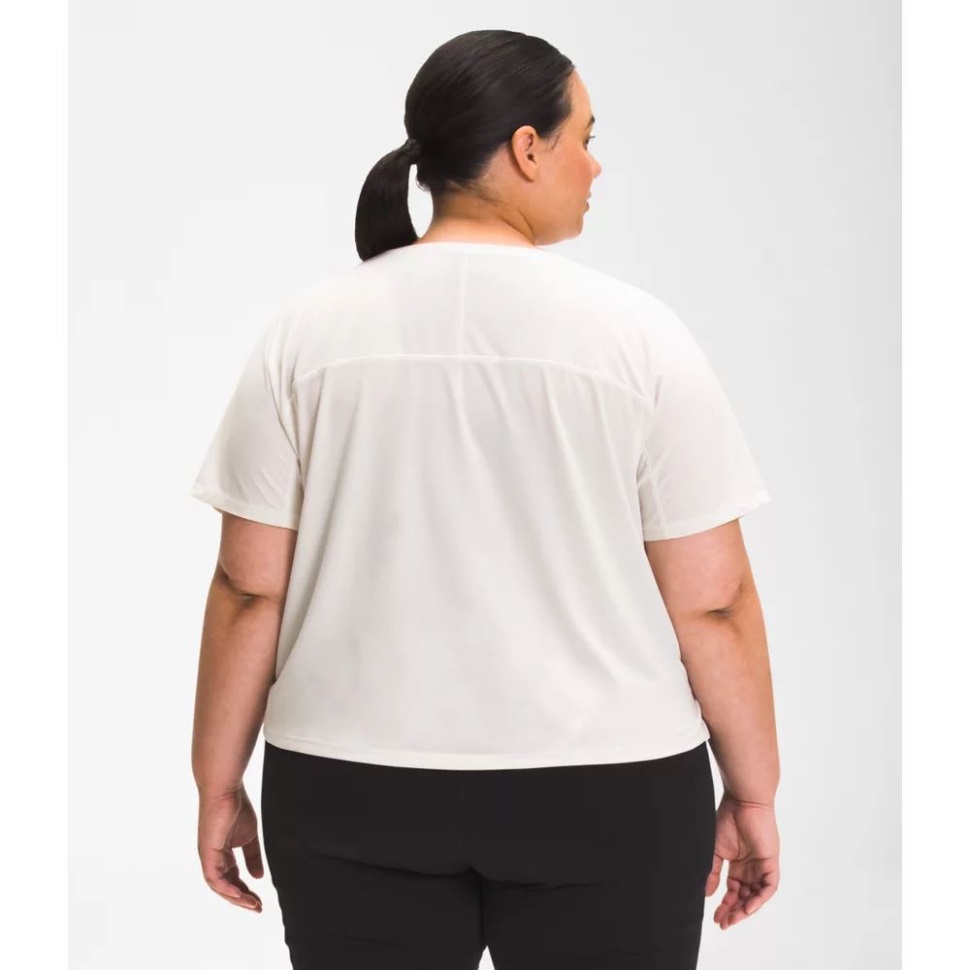 المرأة البيضاء بالإضافة إلى Dawndream استرخاء قصيرة الأكمام الوجه الشمالي