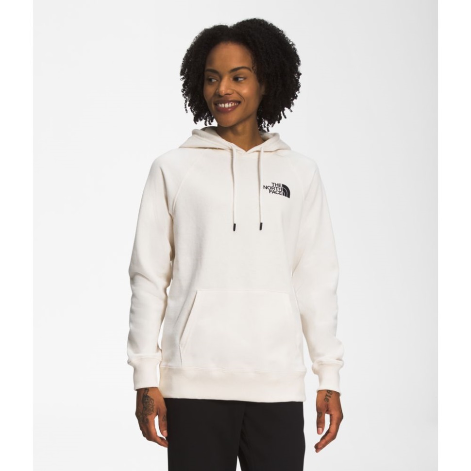 كنزة بغطاء للرأس للسيدات بوكس ​​NSE أبيض الوجه الشمالي