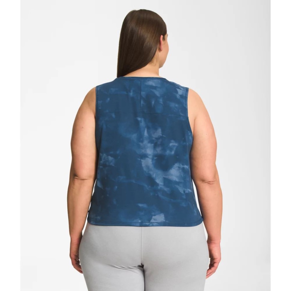 المرأة المطبوعة بالإضافة إلى Dawndream استرخاء خزان الوجه الشمالي النهر الأزرق