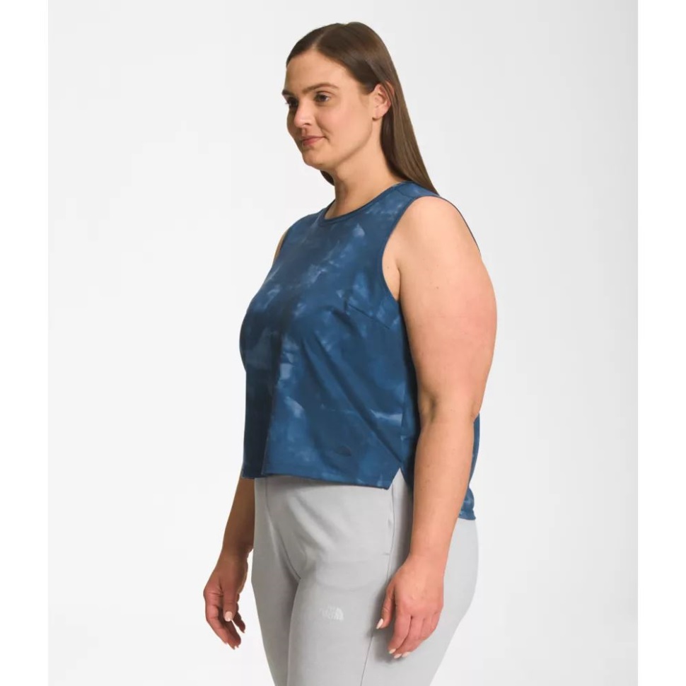 المرأة المطبوعة بالإضافة إلى Dawndream استرخاء خزان الوجه الشمالي النهر الأزرق