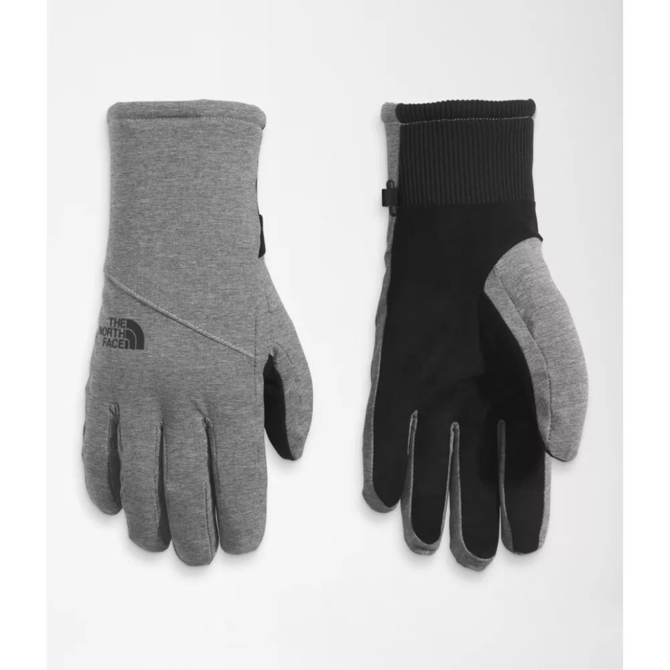 قفازات النساء Shelbe Raschel Etip الوجه الشمالي رمادي