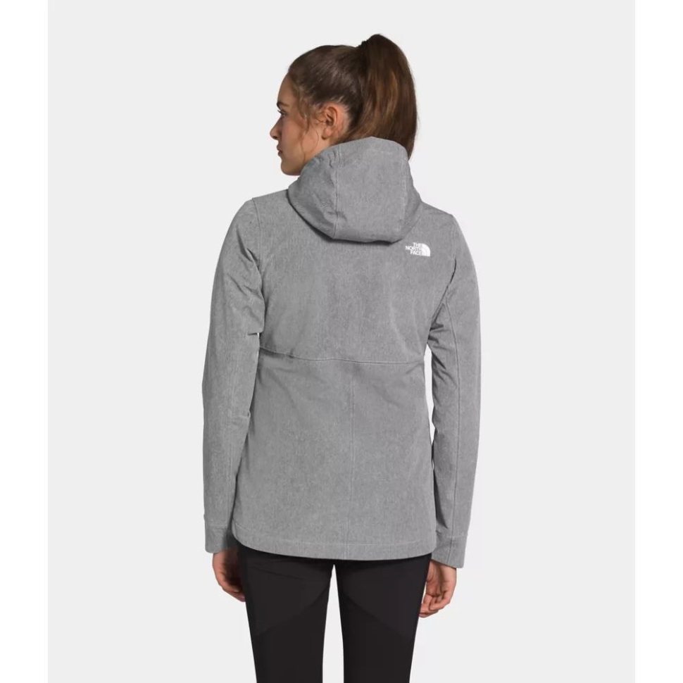 هودي نسائي شيلبي راشيل وجه الشمال رمادي