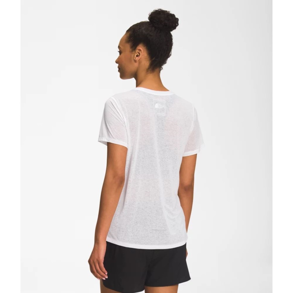 قميص حريمي Sunriser بأكمام قصيرة أبيض وجه الشمال