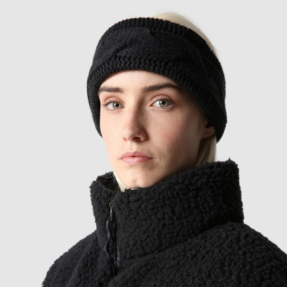 أسود كابل مينا Earband الوجه الشمالي