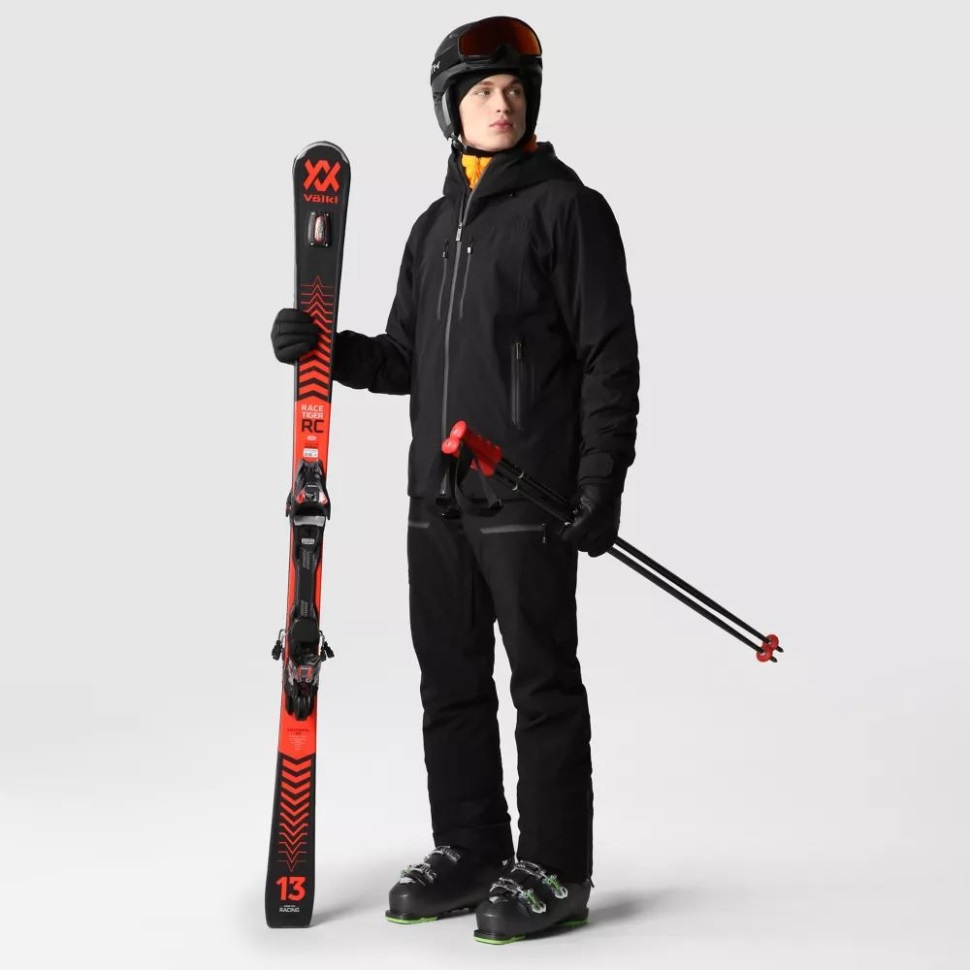 أسود بنطلون ذو ميل شمال وجه للرجال