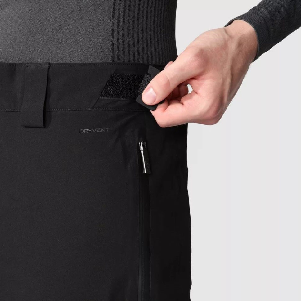 أسود بنطلون ذو ميل شمال وجه للرجال