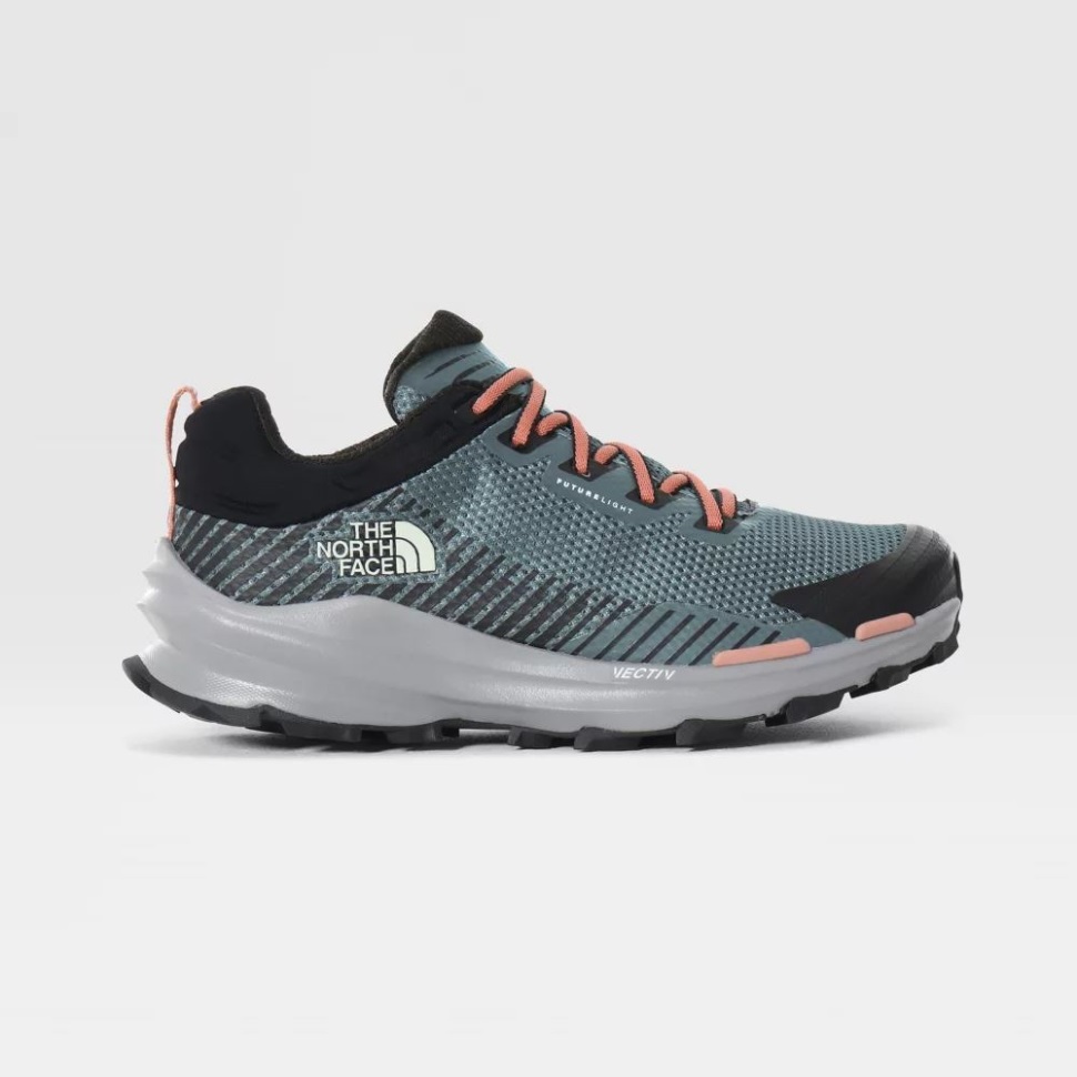 أزرق أسود وجه الشمال Vectiv Fastpack أحذية المشي لمسافات طويلة فيوتشر لايت