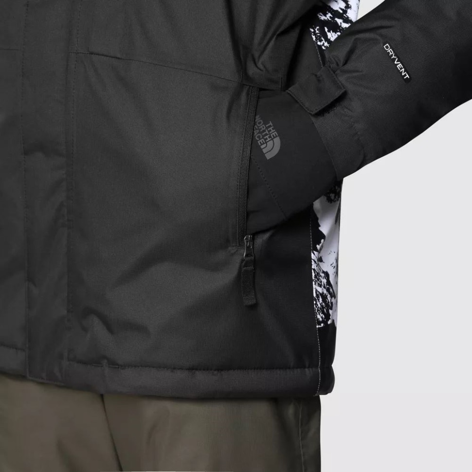 جاكيت أولاد فريريتي عازل للغاية أسود وجه الشمال