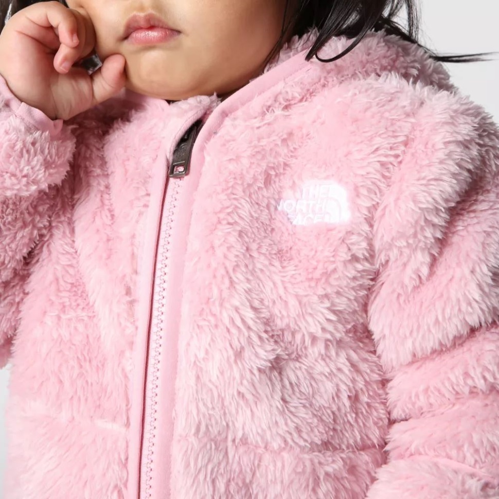 كنزة بغطاء للرأس وسحاب كامل للوجه الشمالي