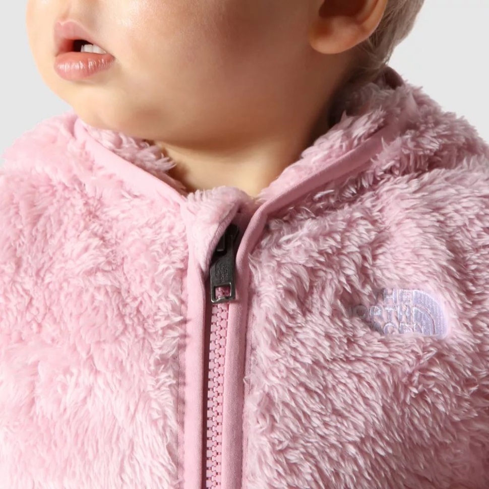 كنزة بغطاء للرأس وسحاب كامل للوجه الشمالي