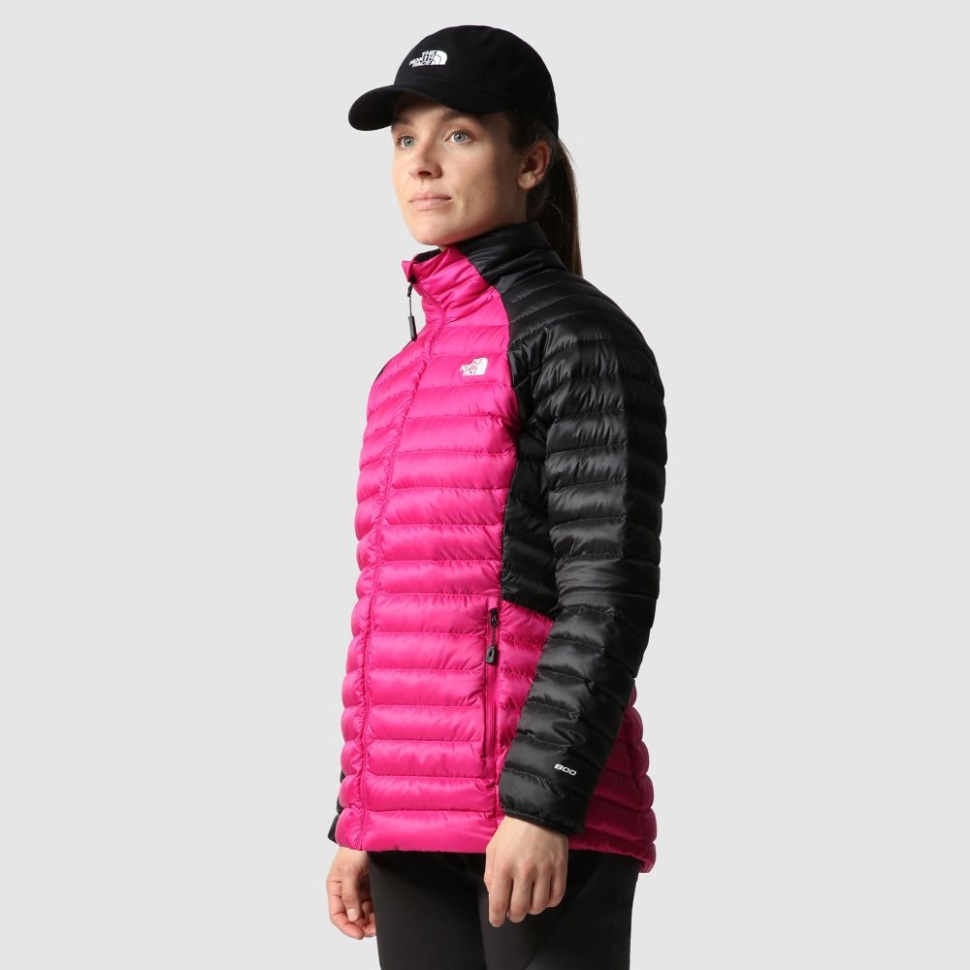 Fuschia الوردي المرأة Bettaforca أسفل سترة الوجه الشمالي