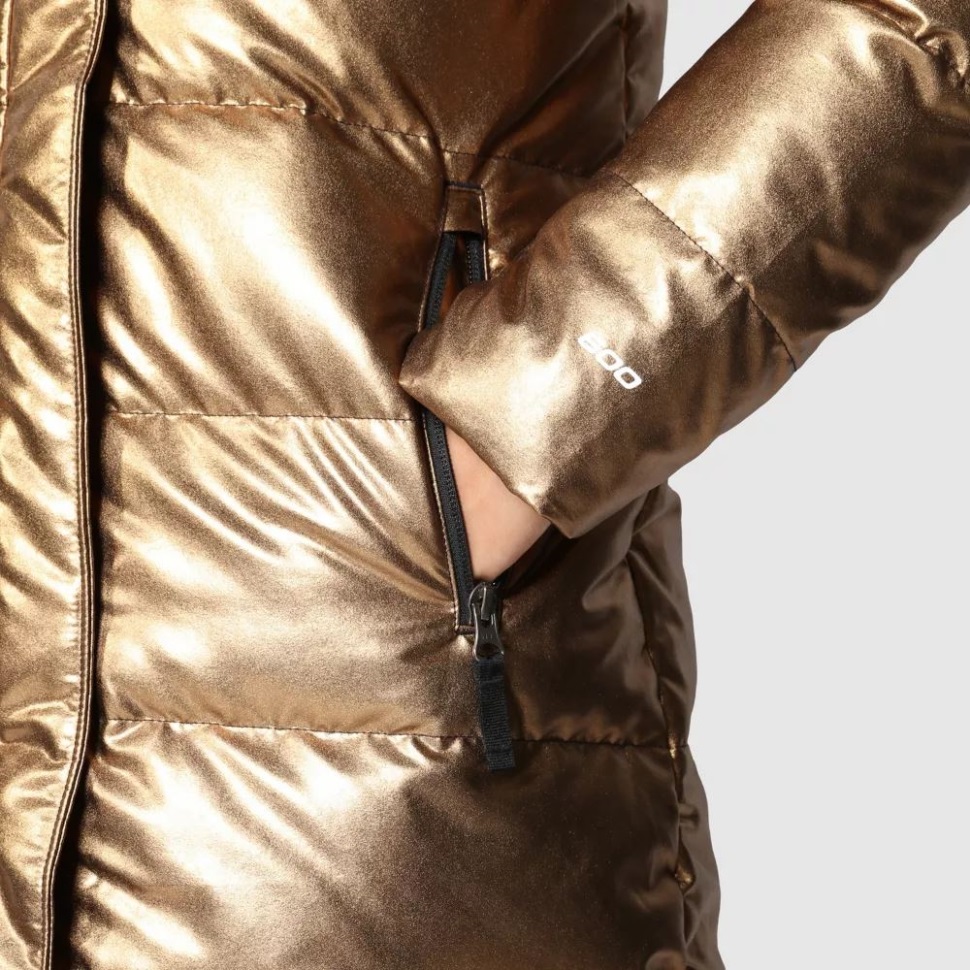 الفتيات أسفل الشمال سترة مقنعين الوجه الشمالي البلوط المعدني