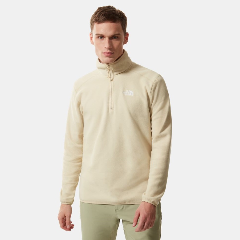 الرجال الحصى 100 الجليدية 1/4 البريدي الصوف الوجه الشمالي