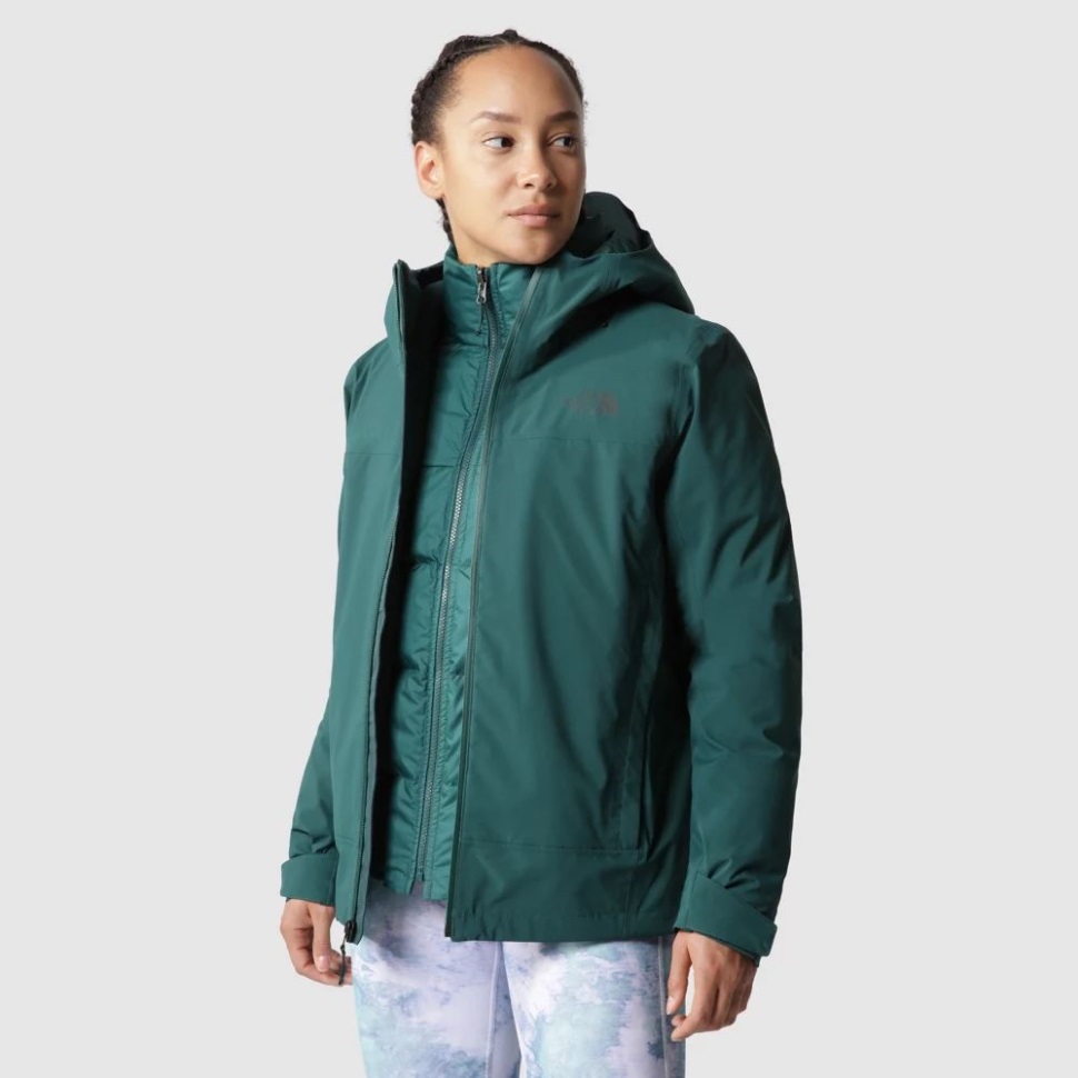 المرأة الخضراء الجبلية ضوء المستقبل ثلاثي المناخ سترة الوجه الشمالي