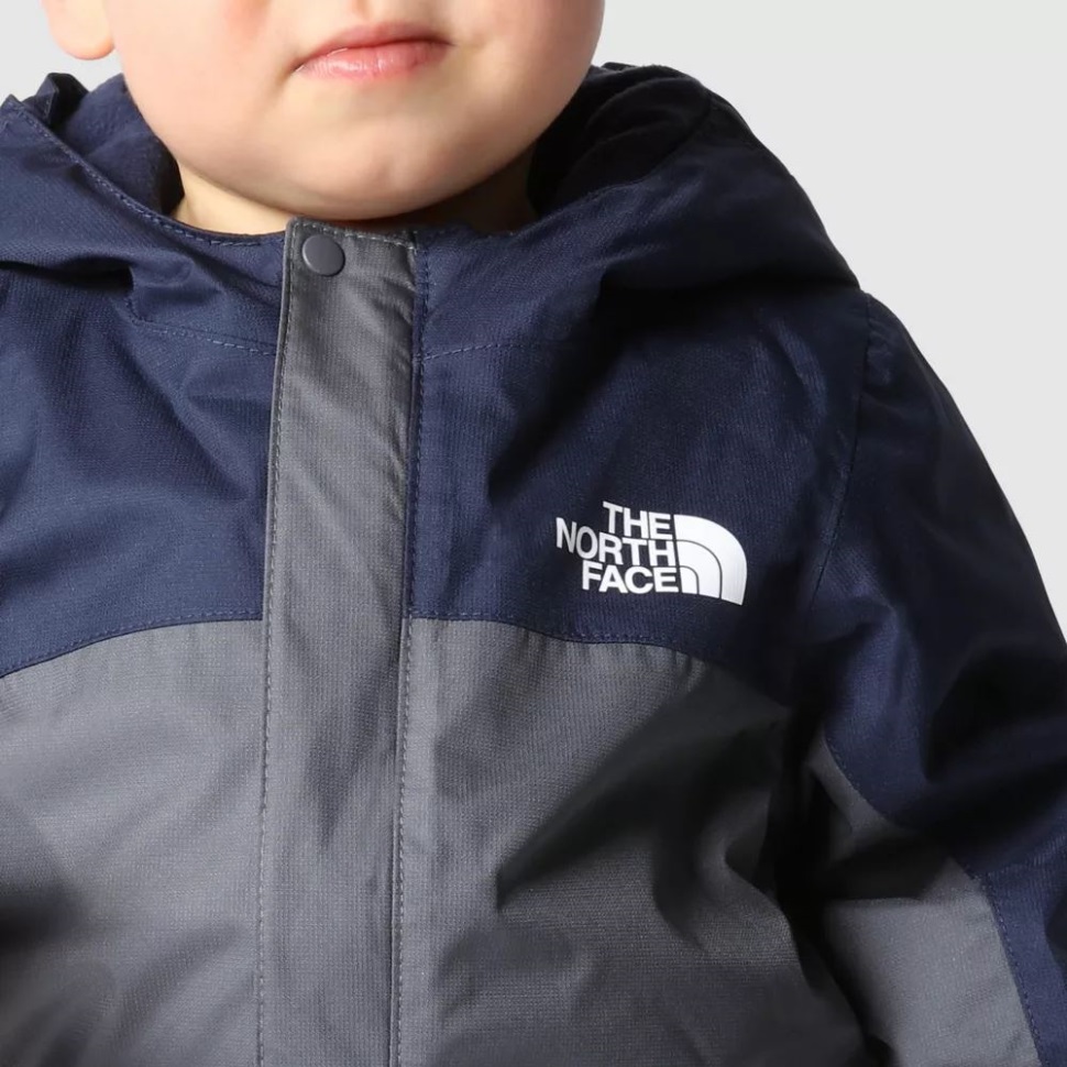 رمادي وجه طفل الشتاء المطر قطعة واحدة