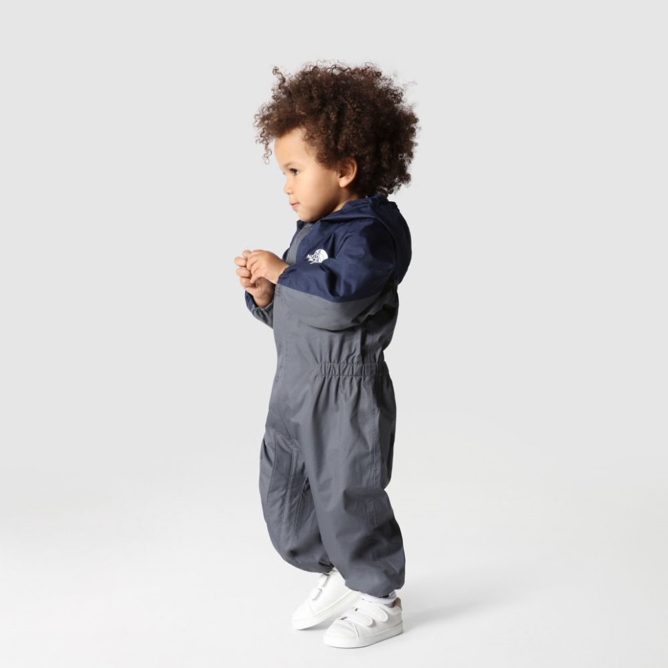 رمادي وجه طفل الشتاء المطر قطعة واحدة