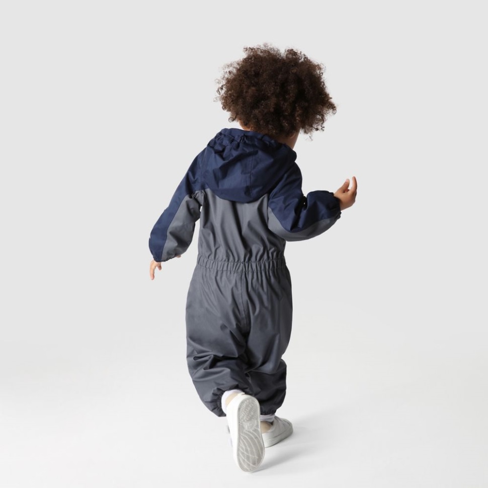 رمادي وجه طفل الشتاء المطر قطعة واحدة