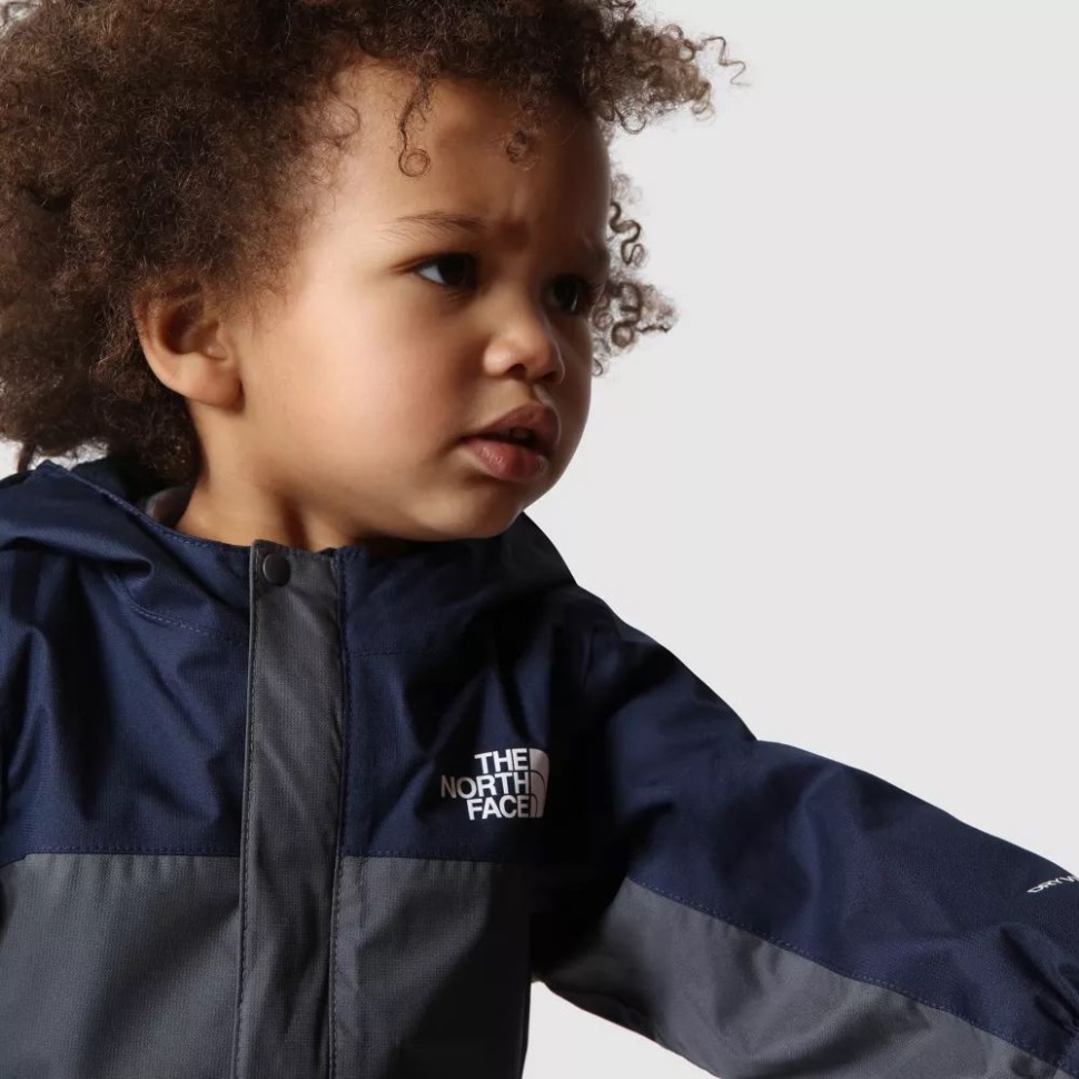 رمادي وجه طفل الشتاء المطر قطعة واحدة