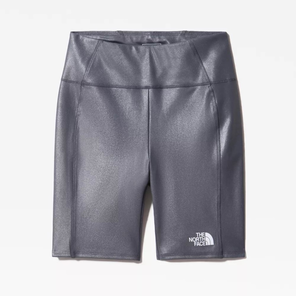 فتيات الوجه الشمالي الرمادي لا يتوقفن أبدًا عن شورت الدراجة المطبوع