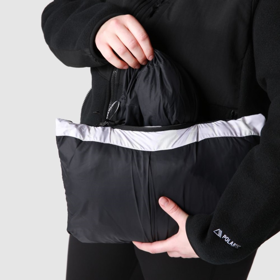 الخزامى ضباب الوجه الشمالي المرأة زائد الحجم مطبوعة 1996 ريترو Nuptse أسفل سترة