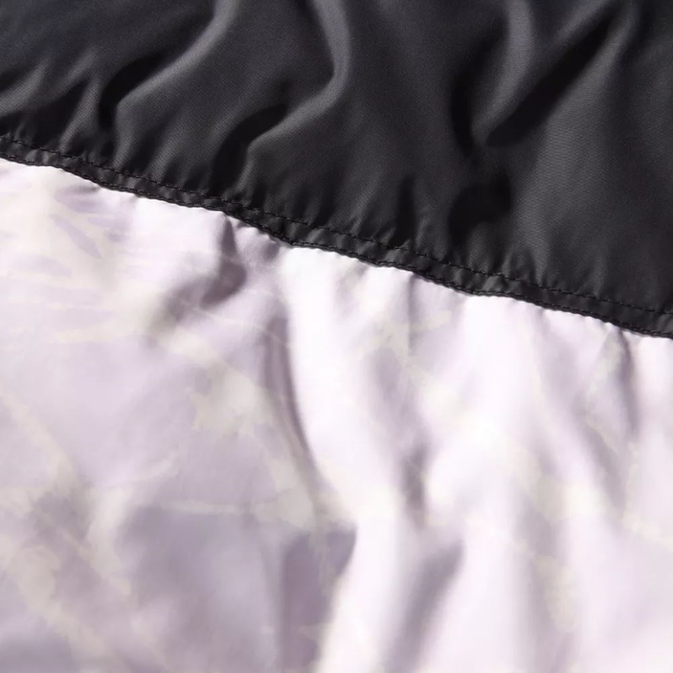 الخزامى ضباب الوجه الشمالي المرأة زائد الحجم مطبوعة 1996 ريترو Nuptse أسفل سترة