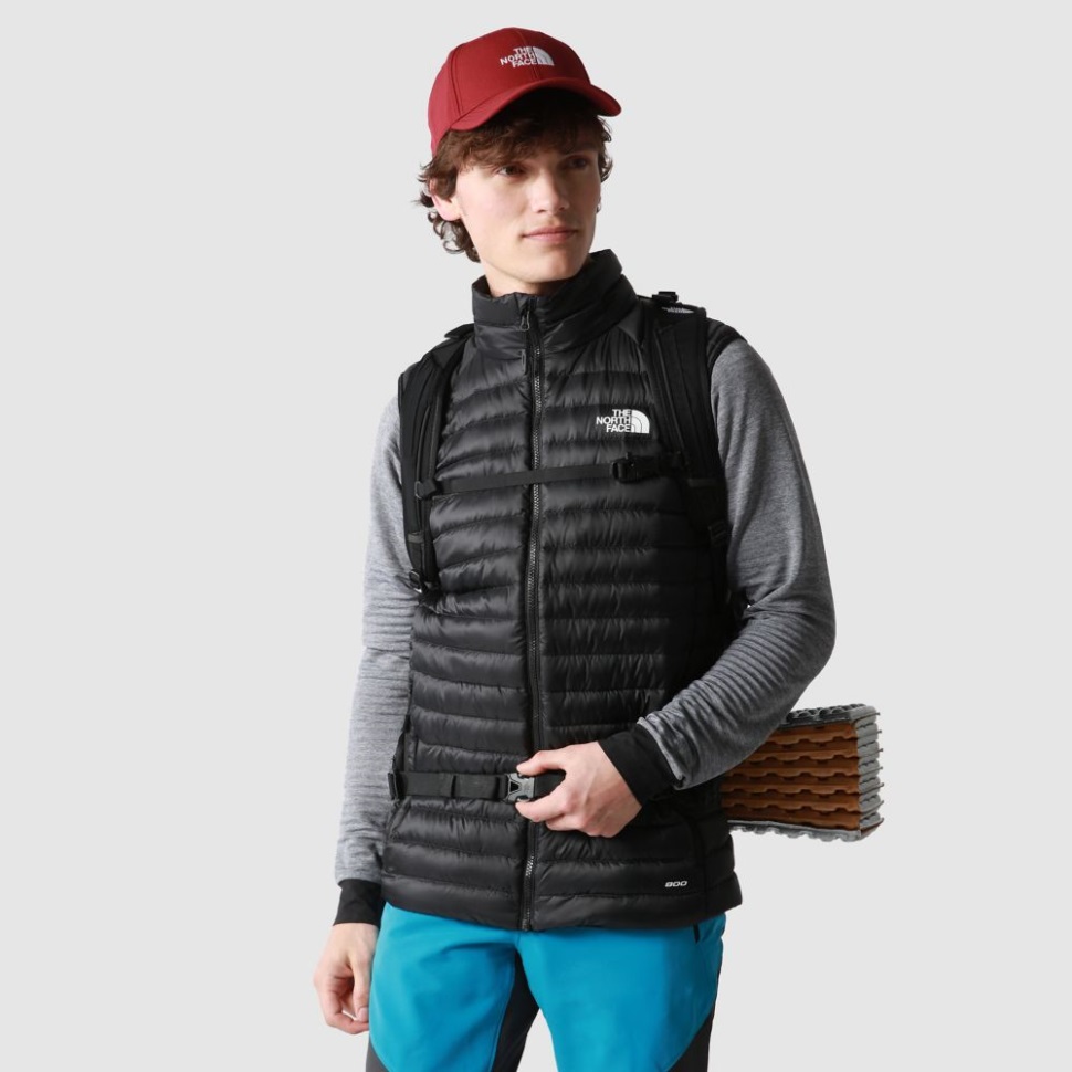 الرجال Bettaforca أسفل جيليه الوجه الشمالي الأسود