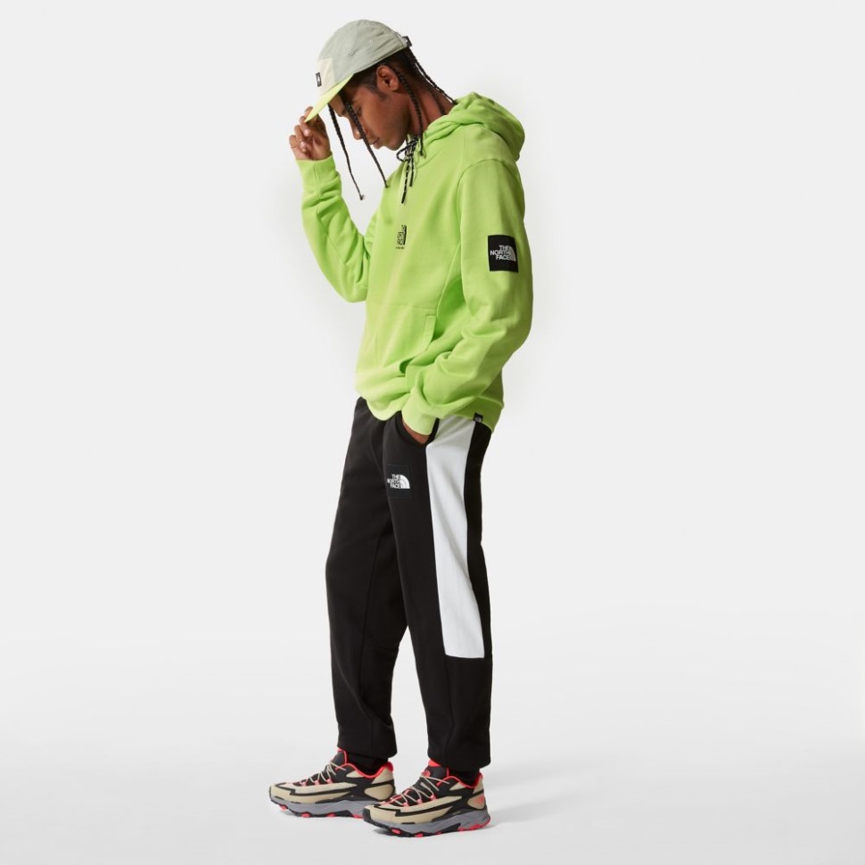 الرجال السراويل معدات جبال الألب الجميلة السوداء الوجه الشمالي