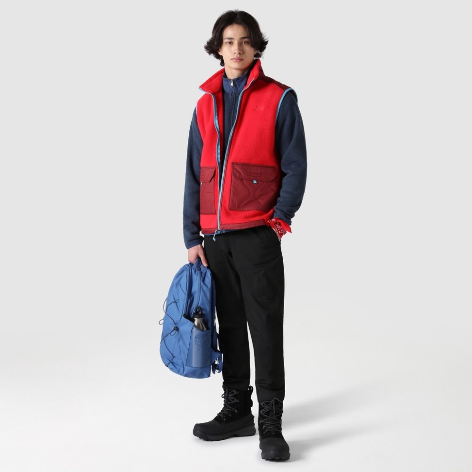 الرجال الملكي القوس الصوف جيليه الوجه الشمالي الأحمر