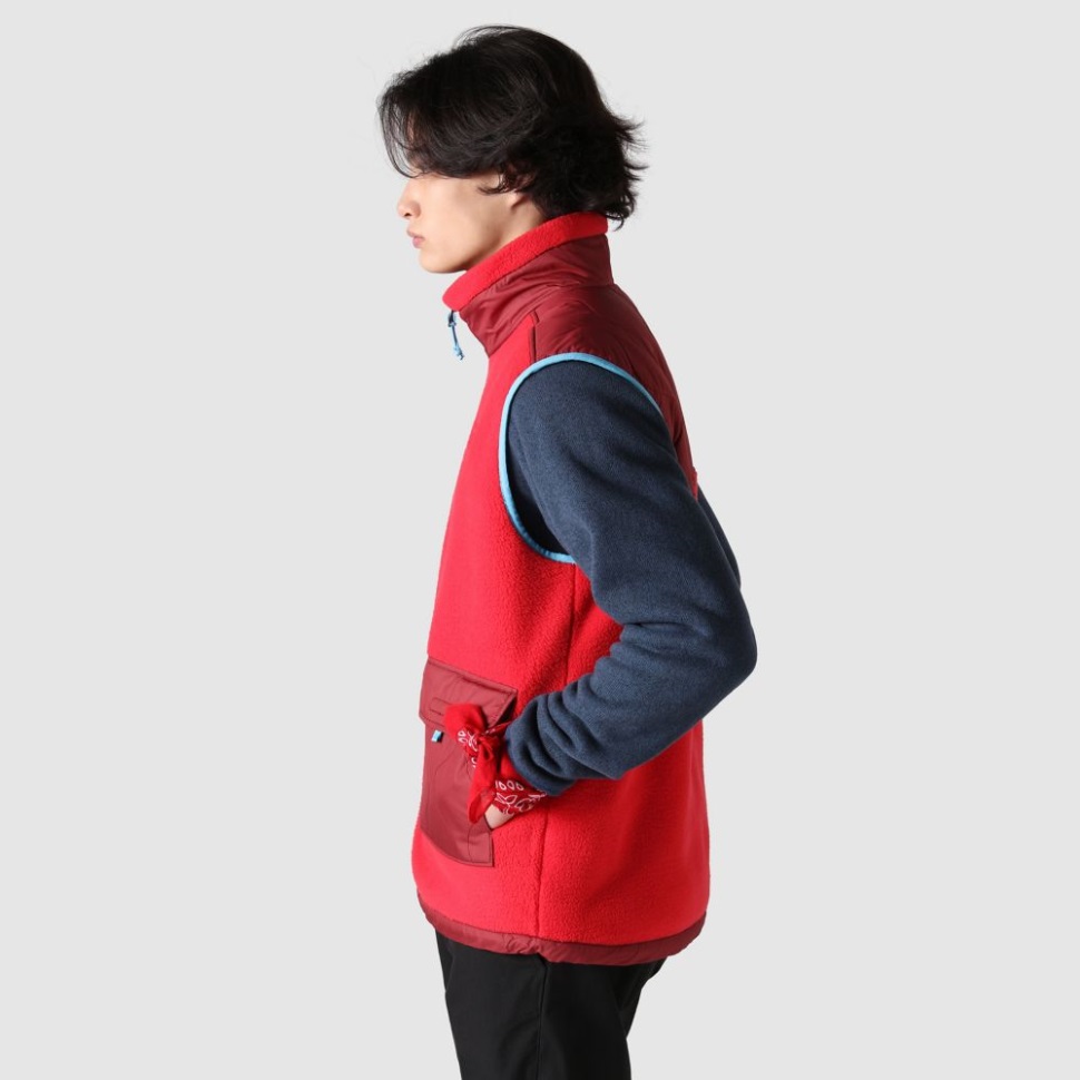 الرجال الملكي القوس الصوف جيليه الوجه الشمالي الأحمر